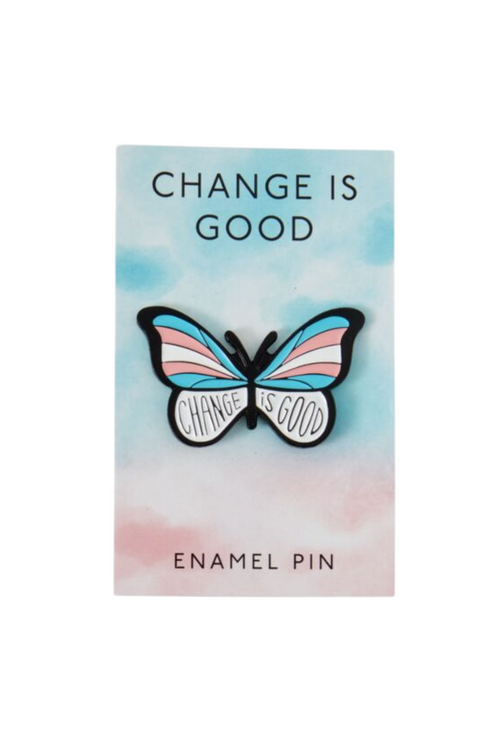 Change is Good Lapel Pin