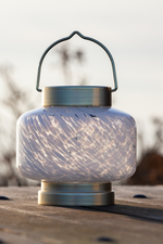 9 of 9:Boaters Glass Solar Lantern