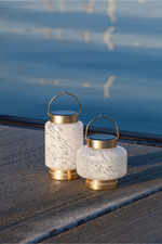7 of 9:Boaters Glass Solar Lantern