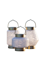 1 of 9:Boaters Glass Solar Lantern