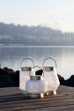5 of 9:Boaters Glass Solar Lantern