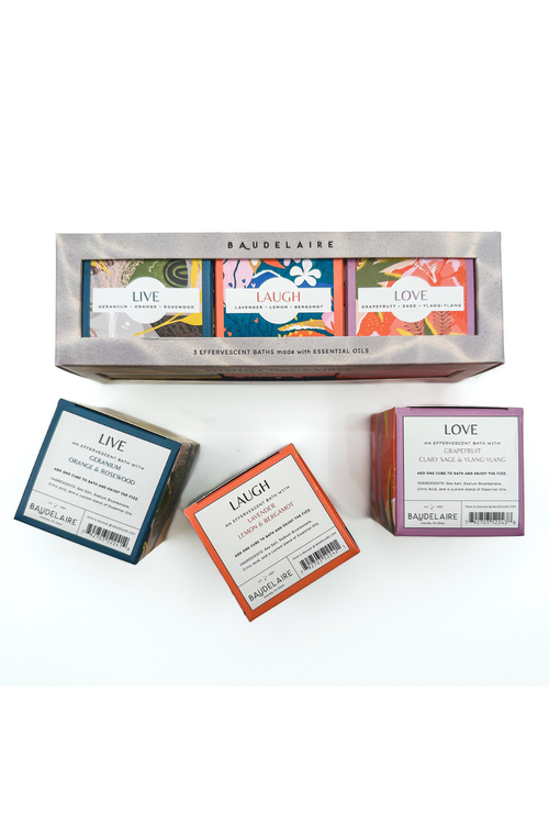 Baudelaire Effervescent Bath Cube