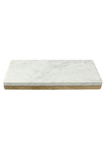 1 of 3:Marble + Wood Reversible Board