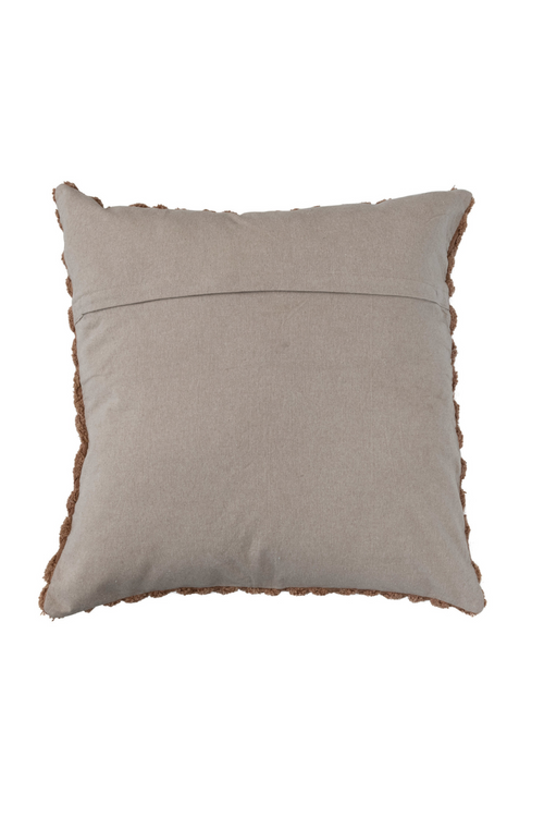 Diamond Tufted Cotton Pillow