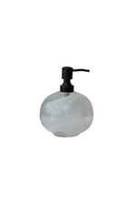 1 of 2:Marbled Glass Soap Dispenser