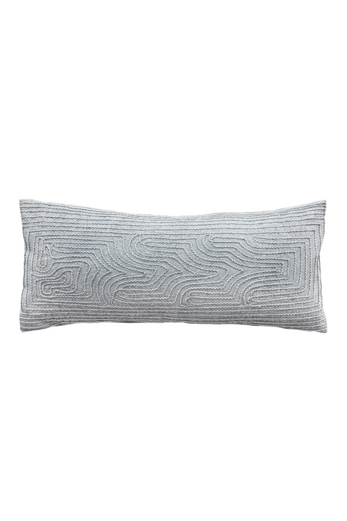 Sage Stonewashed Embroidered Pillow