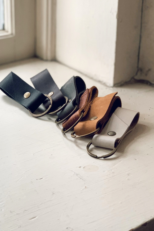 Leather Key Ring