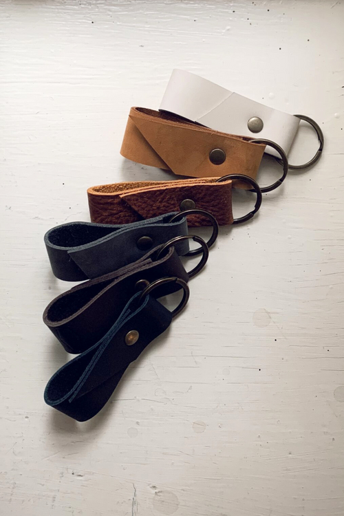 Leather Key Ring