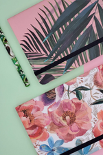2 of 3:Palm Leaves Hardcover Journal