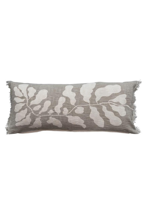 Sage Botanical Lumbar Pillow