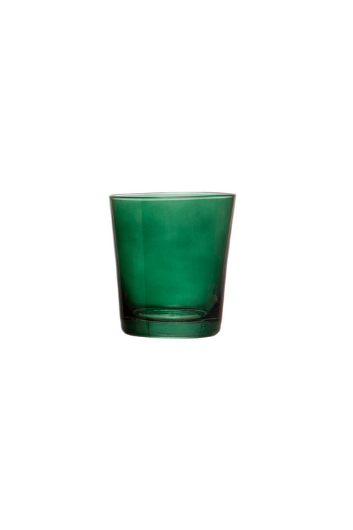 Emerald Low Ball Glass