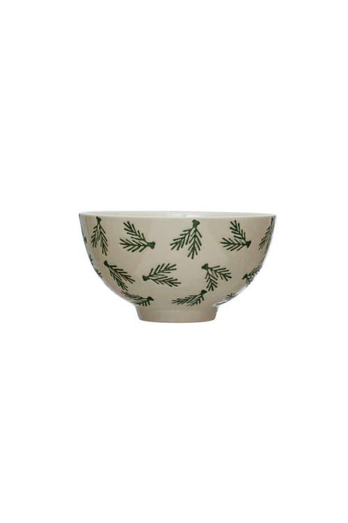 Festive Flowers Ceramic Bowl
