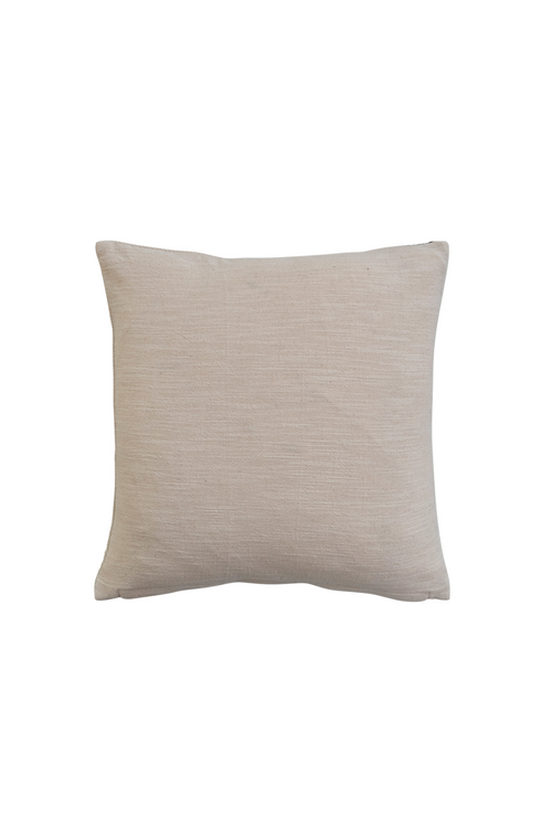 Linear Embroidered Pillow
