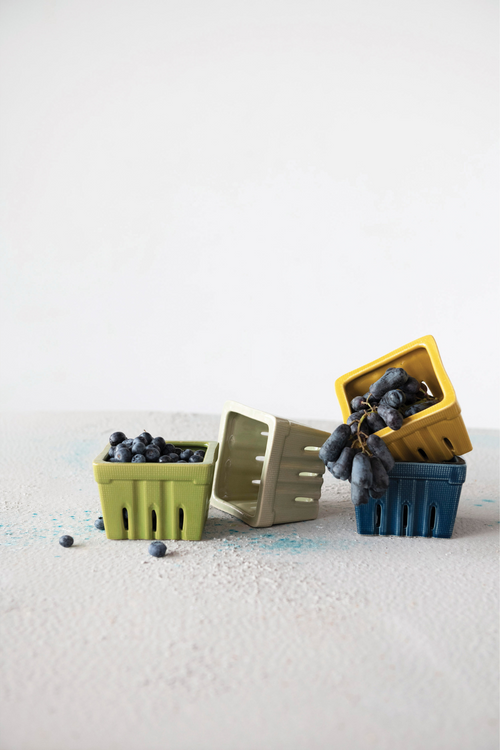 Ceramic Berry Basket