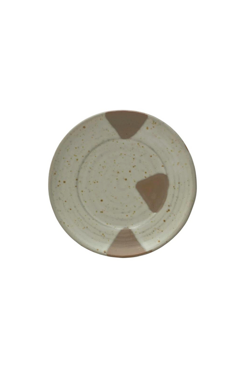 Geo Ceramic Appetizer Plate