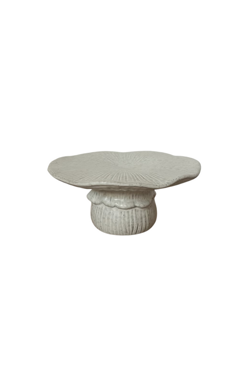 Ceramic Mushroom Pedestal