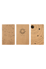 3 of 5:Astronomy Kraft Notebooks