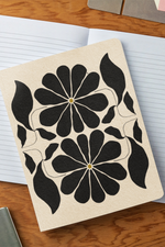 2 of 2:Floral Balance Medium Notebook
