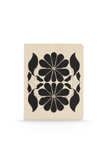 1 of 2:Floral Balance Medium Notebook