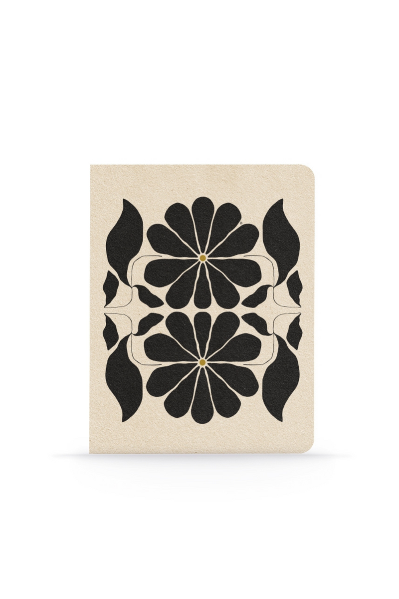 Floral Balance Medium Notebook-Denik-ECOVIBE