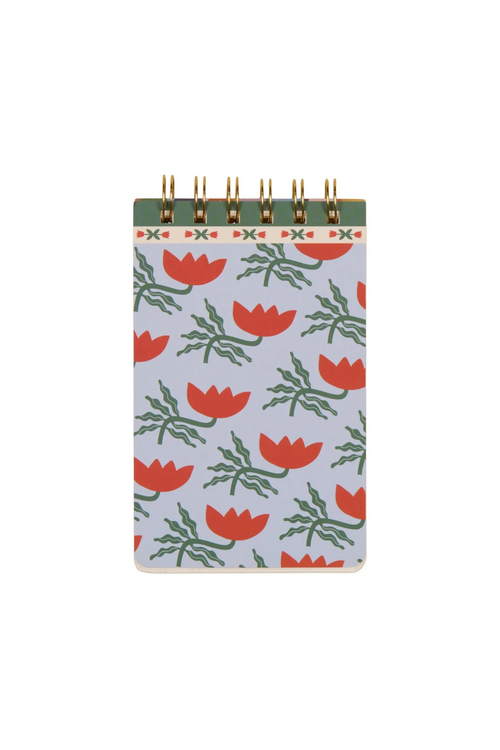 A Dopo Flower Twin Wire Notepad