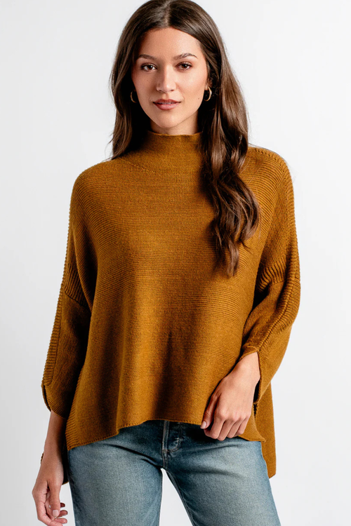 Boho Sweater in Ginger