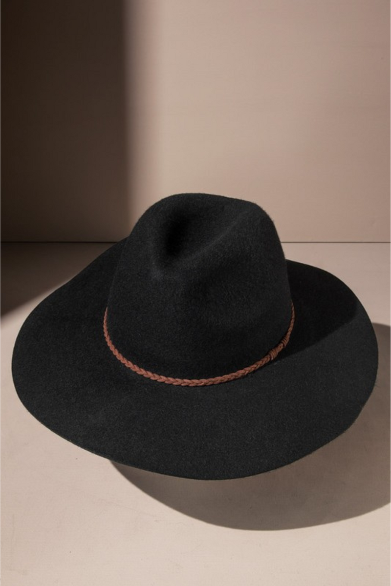 ECOVIBE-Marina-Wool-Panama-Hat-Black