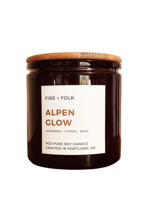 Fire + Folk Amberglow Candle Collection