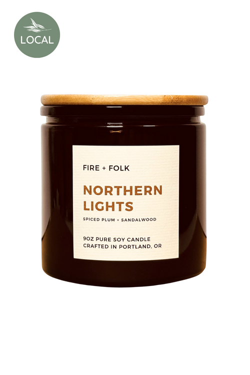 Fire + Folk Amberglow Candle Collection
