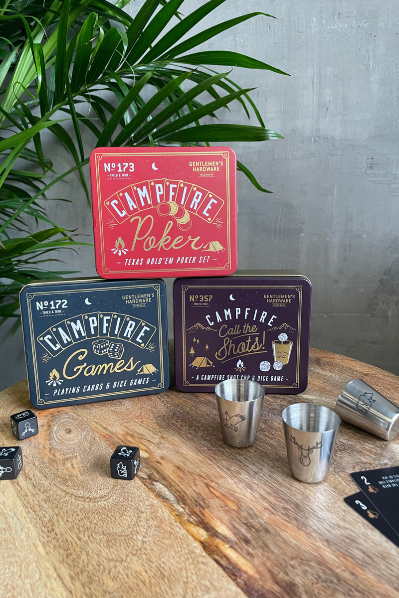 Campfire 'Call The Shots!' Shot Cup and Dice Game-Gentlemen's Hardware-ECOVIBE