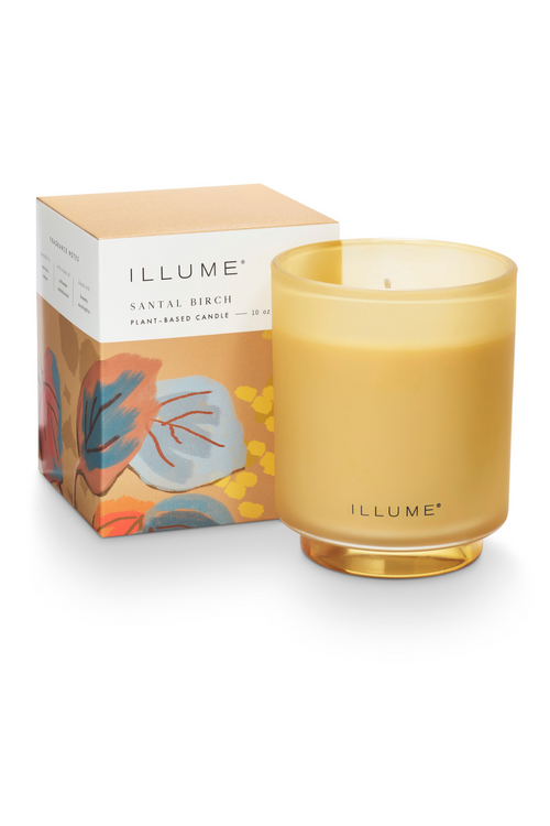 Illume Fall Boxed Glass Candle