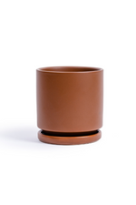 1 of 2:Chocolate Gemstone Ceramic Planter