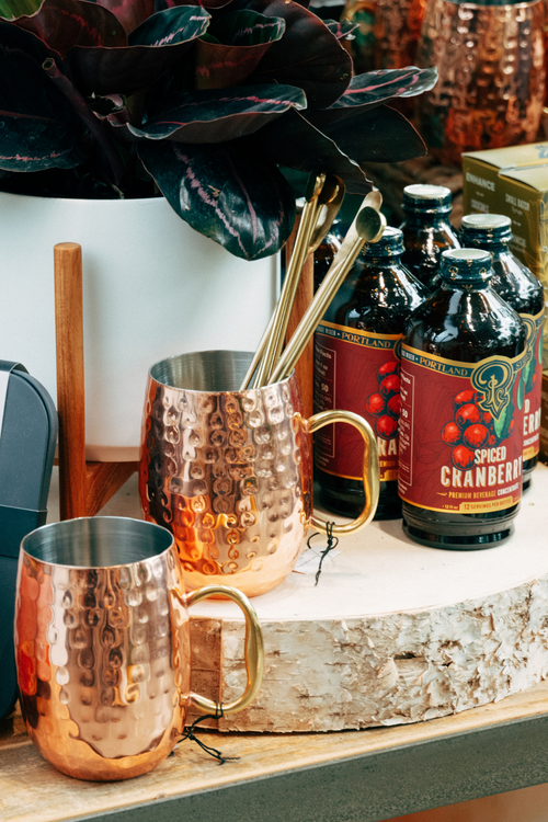 Spiced Cranberry Syrup