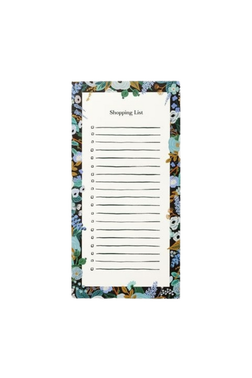 Garden Party Blue Market Pad