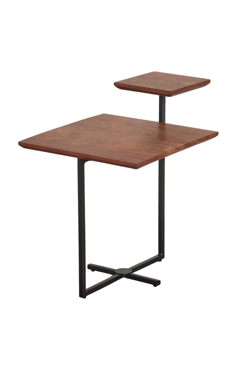 Brooklyn Acacia Wood Side Table