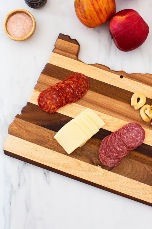 Oregon Shiplap Wood Serving Board