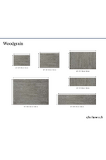4 of 4:Birch Woodgrain Woven Floor Mat