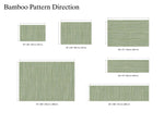 4 of 5:Rain Bamboo Woven Floor Mat