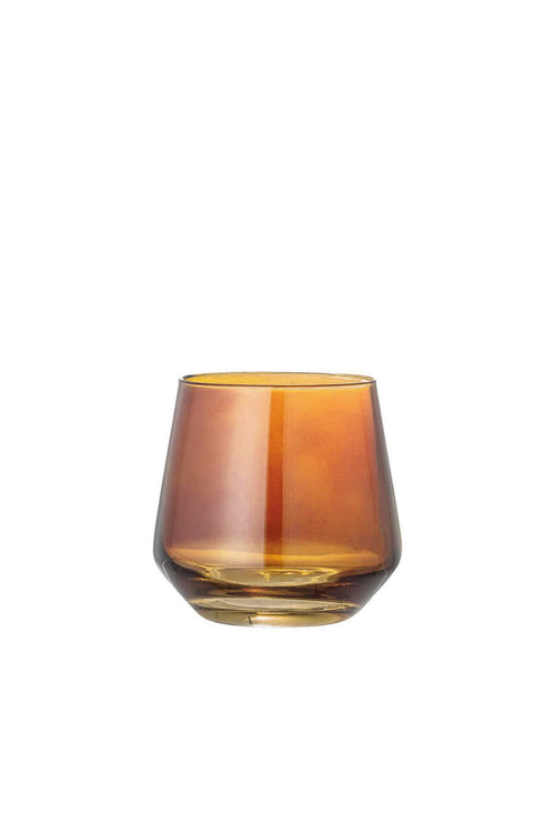 Amber Stemless Glass