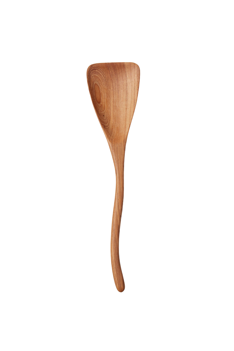 Teak Spatula with Natural Handle-Be Home-ECOVIBE