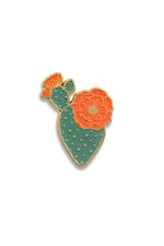 1 of 2:Mercedes Prickly Pear Lapel Pin