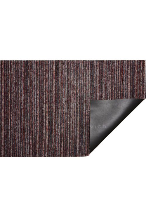 Mulberry Skinny Stripe Shag Mat