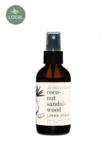1 of 2:Coconut Sandalwood Linen + Body Spray