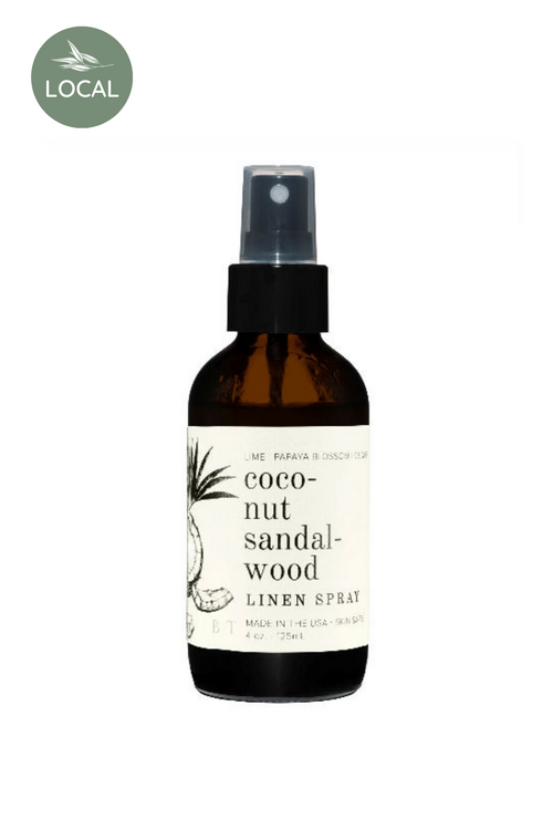 Coconut Sandalwood Linen + Body Spray