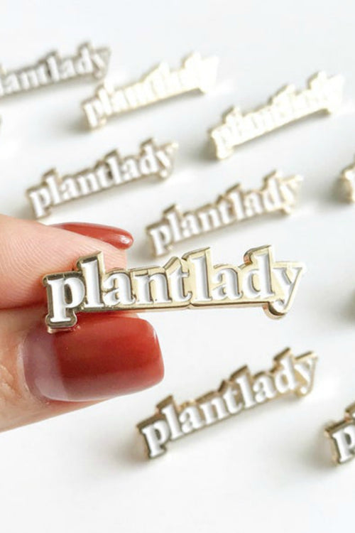 Plant Lady Lapel Pin