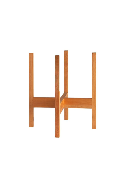 Solid Goods Light Wood Plant Stand