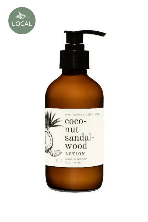 Coconut Sandalwood Scented Lotion