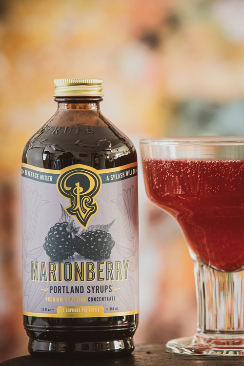 Marionberry Cocktail Syrup