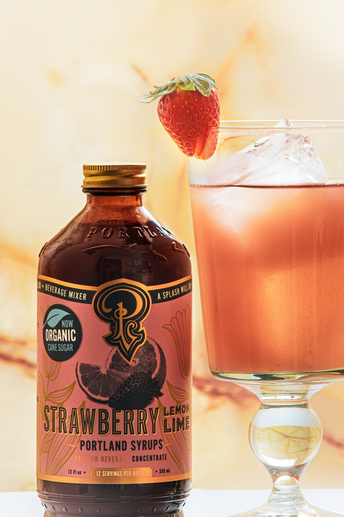 Strawberry Lemon-Lime Syrup