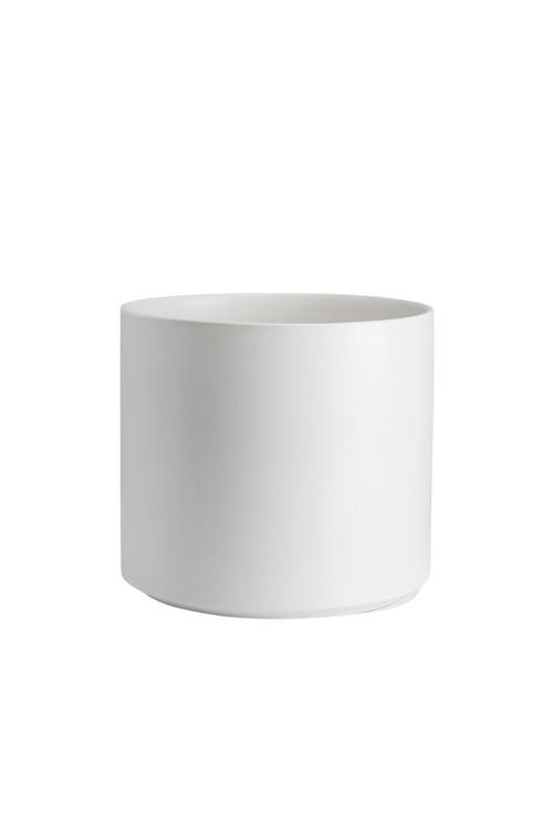 White Solid Goods Planter